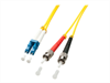 LINDY Fiber Optic Cable, OS2 , LC-ST , 2m, yellow,