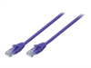 LINDY Cat.6 U/UTP Cable purple 5m