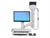 ERGOTRON wall mount, StyleView, Combo, CPU-holder,