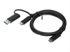 LENOVO HYBRID USB-C WITH USB-A CABLE