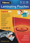 FELLOWES Laminierfolien Capture125g A4