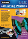 FELLOWES Laminierfolien Enhance 80g A4