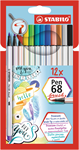 STABILO Fasermaler Pen 68 Brush