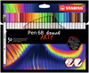STABILO Fasermaler Pen 68 Brush