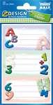 Z-DESIGN Sticker ABC 8.4x16cm