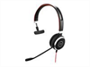 JABRA Evolve 40 MS mono Headset on-ear convertible