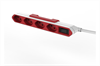 POWERC Socket-rail red/white