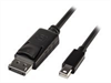 LINDY Video Cable, DP 1.2, MiniDP-DP M-M, 3m,