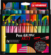 STABILO Fasermaler Pen 68 MAX Arty