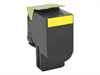 LEXMARK 800X4 toner cartridge yellow extra high