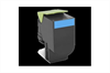 LEXMARK 802HC Toner cyan Std Capacity 3.000 pages
