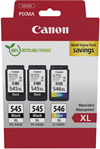 CANON PG-545XLx2/CL-546XL Ink Cartridge, MULTI
