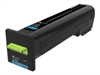 LEXMARK Toner cyan 17K CX820