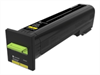 LEXMARK Toner yellow 17K CX820