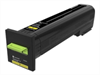LEXMARK Toner yellow 22K CX825