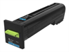 LEXMARK Toner High Yield Corporate Cyan for CX820