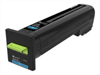 LEXMARK Toner Extra High Yield Corporate Cyan for