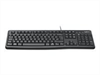 LOGITECH K120 Corded Keyboard black USB (ESP)