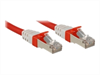LINDY Patch Cable, Cat6A, S/FTP, RJ45-RJ45, 15m,