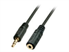 LINDY Audio Cable, Stereo, 3.5mm-3.5mm M-F, 2m,