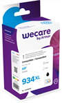 WECARE Tinte 934XL rebuilt schwarz