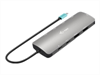 I-TEC USB-C Metal Nano Dock, 2x HDMI, 1x GLAN, 2x