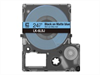 EPSON Matte Tape, Blue/Black , 24mm, 8m, LK-6LBJ