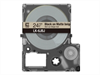 EPSON Matte Tape, Beige/Black , 24mm, 8m, LK-6JBJ