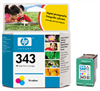 HP 343 Original Ink Cartridge tri-color 7ml 330