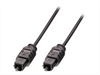 LINDY Audio Cable, SPDIF, Toslink-Toslink M-M, 1m,