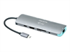 DICOTA USB-C Portable, 8-in-1, Docking Station, 4K