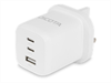 DICOTA 3-Port GaN Wall Charger, 65W, UK