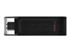 KINGSTON 256GB, DataTraveler 70, USB-C 3.2 Gen 1