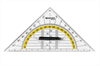 WESTCOTT Geodreieck 14cm
