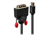 LINDY Video Cable, DP 1.2, MiniDP-DVI M-M, 2m,