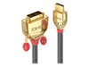 LINDY GOLD Video Cable, Single Link, HDMI-DVI M-M,