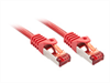 LINDY Basic Cat.6 S/FTP Cable, red, 7,5m