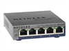 NETGEAR webmanaged Switch GS105E-200PES, 5 Port.