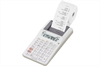 CASIO Tischrechner druckend