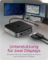 ICY BOX USB4 DockingStation Dual