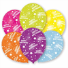 NEUTRAL Ballons Happy Birthday 6 Stk.