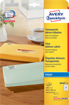 AVERY ZW. Etiketten J8560