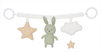 JABADABAD Kinderwagenkette Hase 49cm