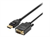 KENSINGTON DisplayPort, 1.2 to VGA, Cable, 1.8m