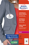 AVERY ZW. Namensetiketten 85x50mm
