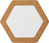 I AM CREA Korkuntersetzer Hexagon