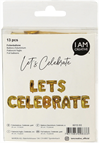 I AM CREA Folienballon, Celebrate 35cm