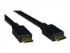 EATON TRIPPLITE High Speed Mini-HDMI Cable, M/M,