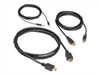 EATON TRIPPLITE HDMI, KVM, Cable, Kit, 4K, HDMI,