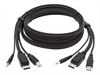 EATON TRIPPLITE DisplayPort, KVM, Cable, Kit, 3,